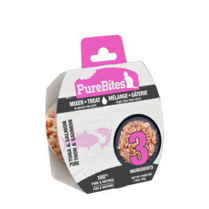 purebites mélange humide au thon et saumon