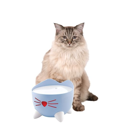 abreuvoir pixi pour chats, bleu abreuvoir pixi pour chats, bleu