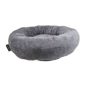 lit rond en fourrure